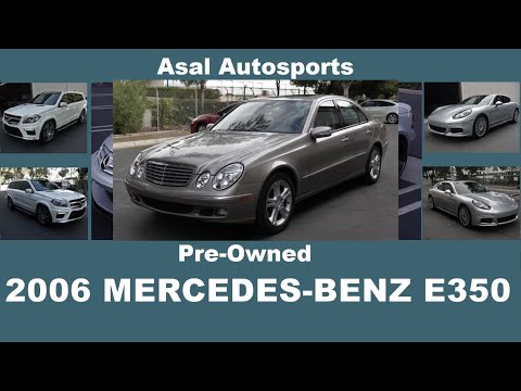 Stunning Pewter Gray 2006 MERCEDES BENZ E350