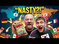 I Made My Dad Try WEIRD Snacks From Other Countries