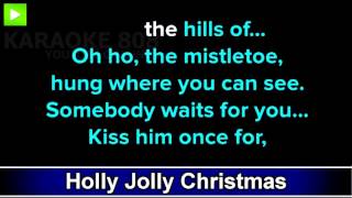 Holly Jolly Christmas  Frosty The Snowman ~ LeAnn Rimes Karaoke Version ~ Karaoke 808