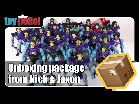 Unboxing a package from Nick and Jaxon - Toy Polloi