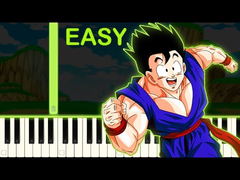 DRAGON BALL Z | WE GOTTA POWER - EASY Piano Tutorial