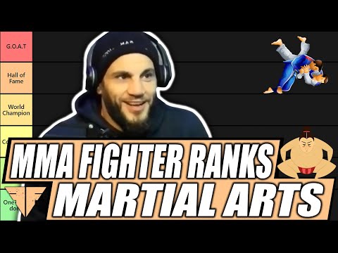 Video: Ranking Martial Arts With Jon Fitch | Tier List
