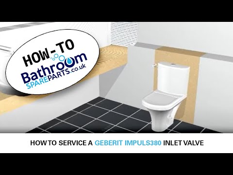 How To Service a Geberit IMPULS380 Inlet Valve
