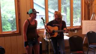Kayleigh Mathews &amp; Claire Lynch - Nashcamp 2012 - Long Journey Home