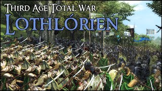 SIEGE OF LOTHLORIEN - Third Age Total War Gameplay