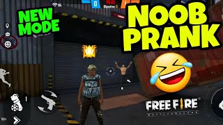 Noob prank with Funny moments 😂🤣| FREE FIRE