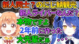 本物の新人たまこと、自分を新人だと言い張るあまみゃのにじ鯖観光【天宮 こころ/雲母たまこ/Minecraft/にじさんじ切り抜き】