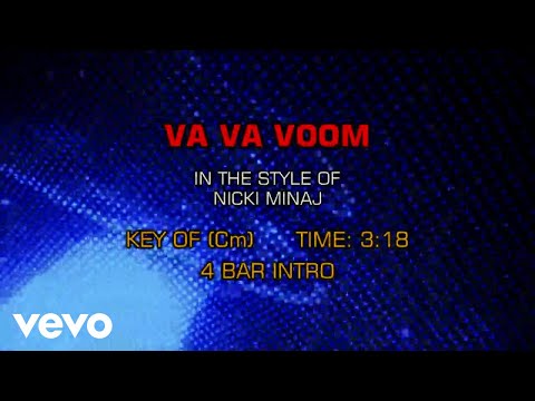 Nicki Minaj - Va Va Voom (Karaoke)