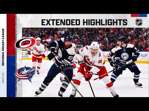 Carolina Hurricanes vs Columbus Blue Jackets Oct 23, 2021 HIGHLIGHTS