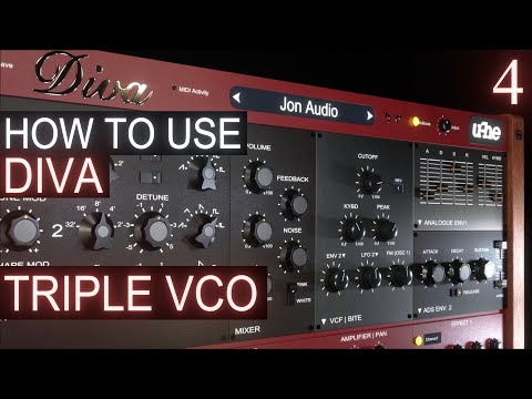 Triple VCO PART 4 | u-he DIVA Tutorial