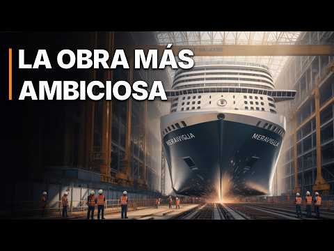 El nacimiento del crucero MSC Meraviglia | Cómo se Construyó el Crucero Más Grande del Mundo