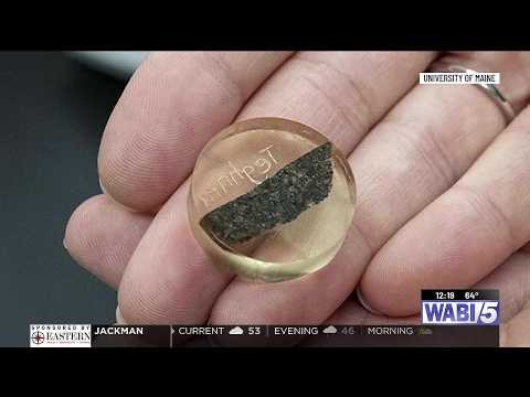 UMaine scientists analyze 4-billion-year-old Martian meteorite