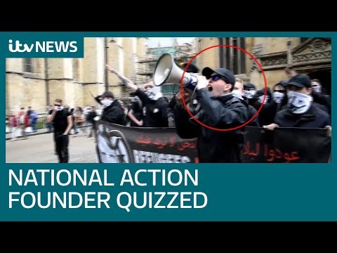 ITV tracks down fascist group founder Alex Davies  | ITV News