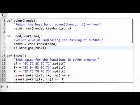 Hand Rank Attempt Design of Computer Programs