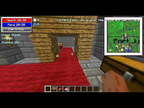 Let's Play Minecraft "The Legend of Notch: Reincarnation" Mod - Episode 1