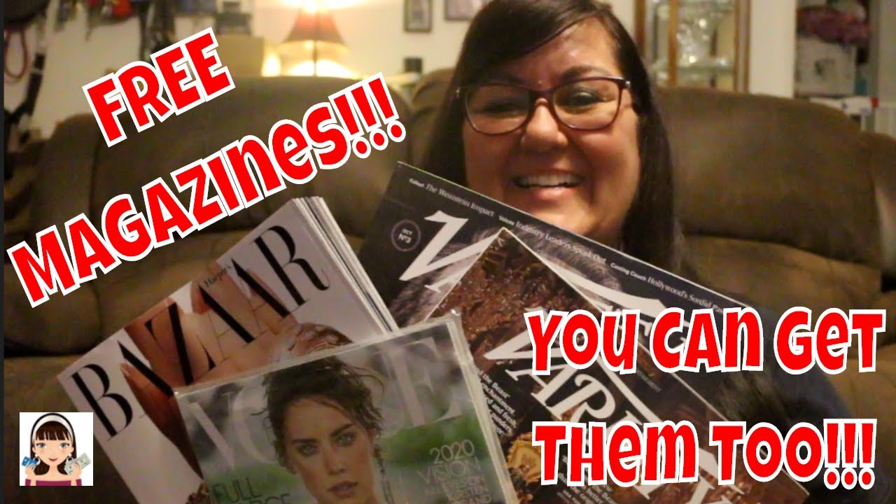 I GET 👉FREE👈 MAGAZINES & SO CAN YOU!!!