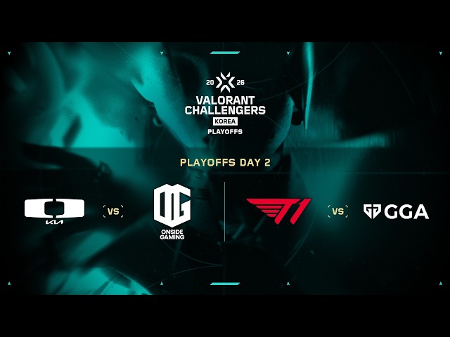 2026 WDG 발로란트 챌린저스 코리아 - 스플릿 1 I 플레이오프 1일차 I DK vs TBD, T1A vs TBD
