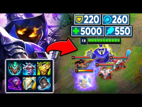 I BECAME A RAID BOSS WITH FULL TANK VEIGAR! (250 ARMOR/MR, 5000 HP, 500 AP)