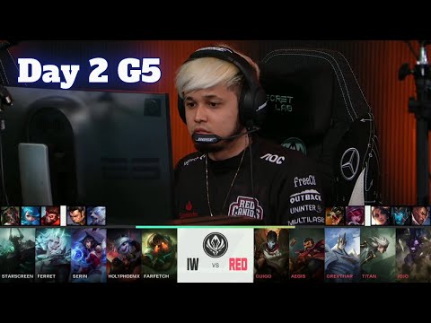 IW vs RED - Day 2 LoL MSI 2022 Group Stage | İstanbul Wildcats vs Red Canids full game