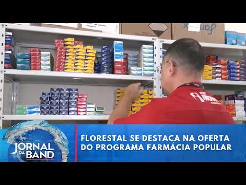 Florestal se destaca na oferta do programa Farmácia Popular | Jornal da Band