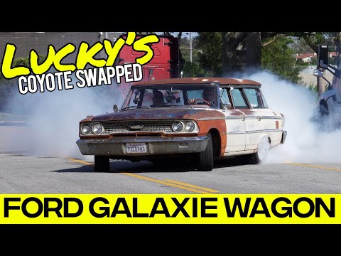 COYOTE Swapped Ford GALAXIE | Lucky Costa’s Sleeper Wagon