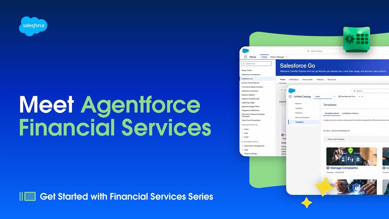 Video thumbnail for Your Dreamforce ’26 Resource for Financial Services