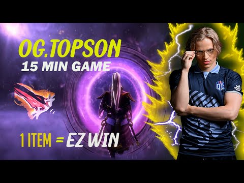 OG.TOPSON VOID SPIRIT - 7.25 MIDLANE FULL GAMEPLAY