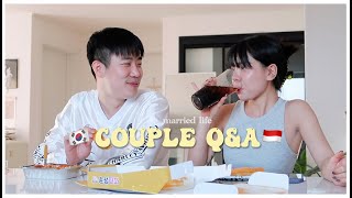 Q&A WITH MY KOREAN HUSBAND 👩🏻‍❤️‍👨🏻 + mukbang (eng sub) | Erna Limdaugh