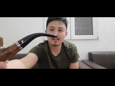 Mở hộp tẩu mới Peterson Dublin P-LIP 9mm