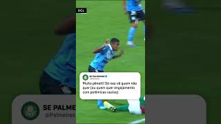 O PALMEIRAS SE MANIFESTOU SOBRE O LANCE DO PÊNALTI CONTRA O SPORTING CRISTAL #shorts