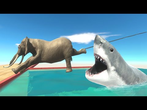 Pulled and Eaten by Aquatic Monsters - Animal Revolt Battle Simulator