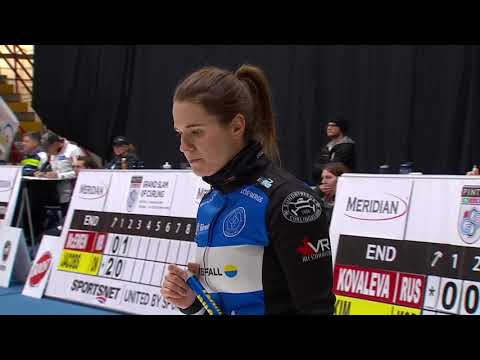 Anna Hasselborg hits hard for 3 points | 2020 Meridian Canadian Open