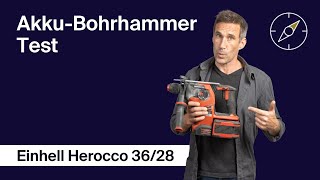 Akku-Bohrhammer Test: Einhell Herocco 36/28– F.A.Z. Kaufkompass