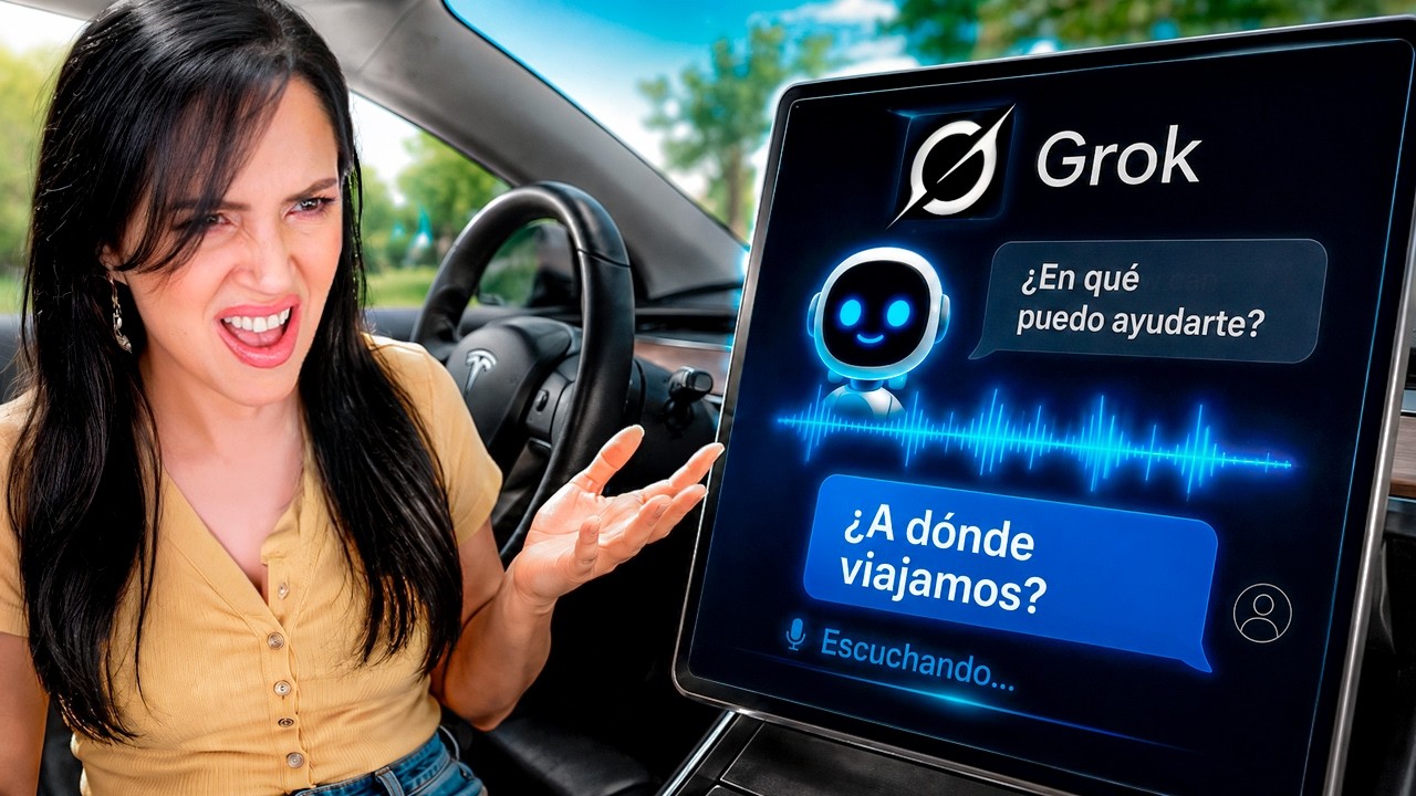 El TESLA NUEVO HABLA 😳 Sandra Cires Vlog