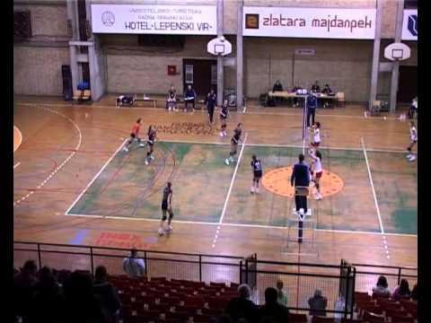 MAJDANPEK,SPORT,Odbojka 2 set OK Majdanpek FBC   OK AS Nis 20 11 2010