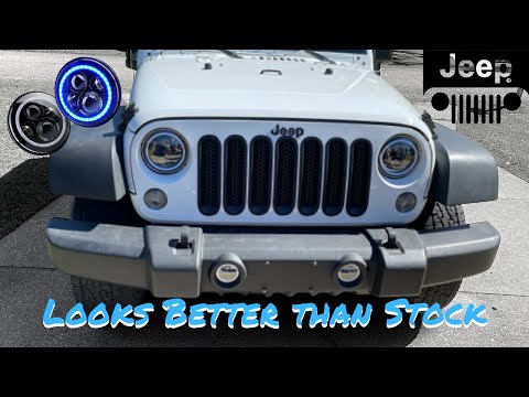 2017 Jeep Wrangler: Headlight and Fog Light Replacement