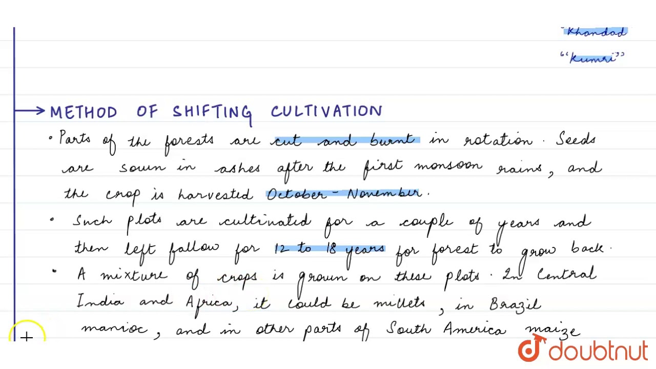 HOW DID FOREST RULES AFFECT CULTIVATION?