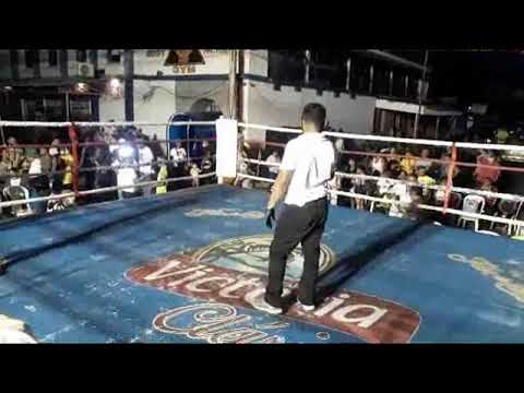 Michael Mendez vs Brayan Arauz, sabado 17 de octubre de 2020. Barrio Campo Bruce.