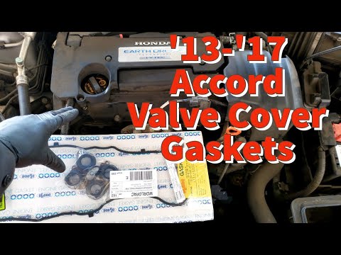 Valve Cover Gasket Replacement On 2013-2017 Honda Accord 2.4L