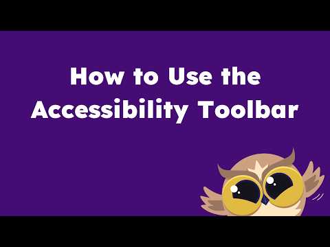 How to Use the Helperbird Accessibility Toolbar