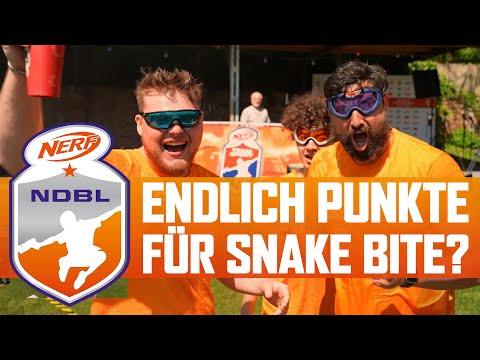 NDBL 2022 | Match 4 (2. Halbzeit): Team DINO CLAW vs. SNAKE BITE | NERF Teamsport