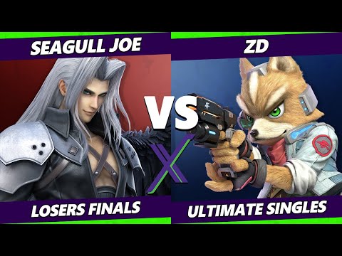 S@X 465 Losers Finals - Seagull Joe (Sephiroth, Wolf) Vs. ZD (Fox) Smash Ultimate - SSBU