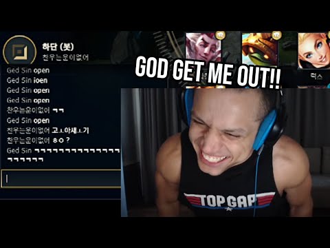 Tyler1 Queued into This Triggered Korean Player Again...