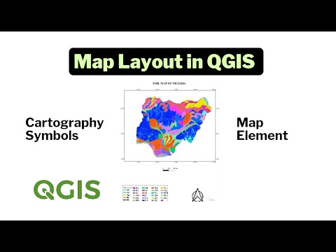 Map Layout in QGIS || Print Layout || Make Map  in QGIS ||