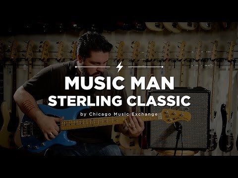Music Man Sterling Classic Diego Blue Bass | CME Quick Riffs | Marc Najjar