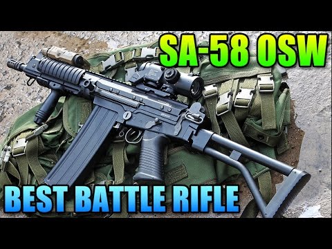 SA-58 OSW Best Battle Rifle! | Battlefield Hardline Gameplay