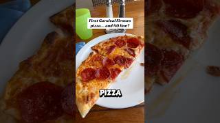 Carnival Firenze Pizza With NO Line?! 🍕🛳️ #Shorts #travel #cruise #food