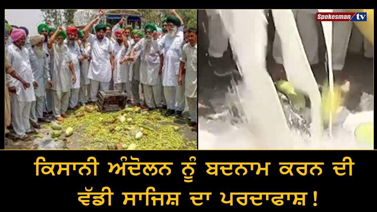A big conspiracy to defame the peasant movement is exposed! A big conspiracy to defame the peasant movement is exposed!