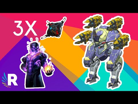 War Robots: MK2 SCARAB LEECH - 4X IVORY SCOURGE + 3X OVERDRIVE UNIT And LEGENDARY PILOT