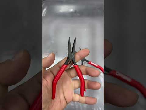 High speed steel bl electronic snipe nose pliers, 5 inch
